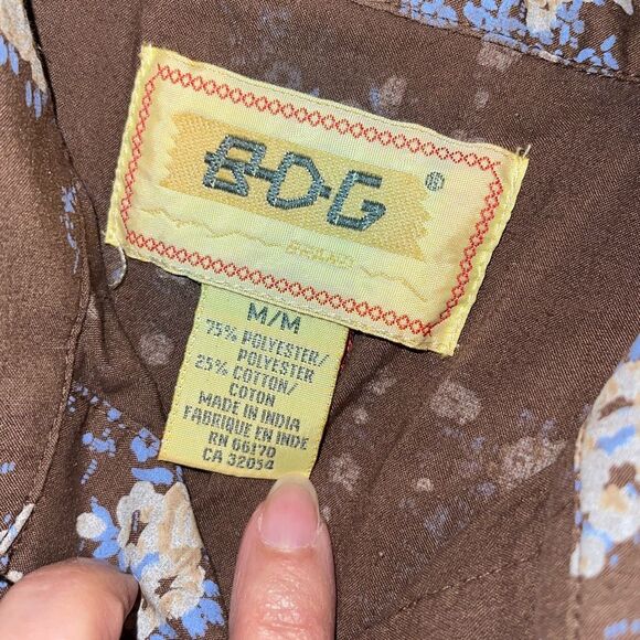 Set Of 2 Western Frontier BDG Mens Pearl Snap Button Up Shirt Multicolor Medium - Picture 3 of 6